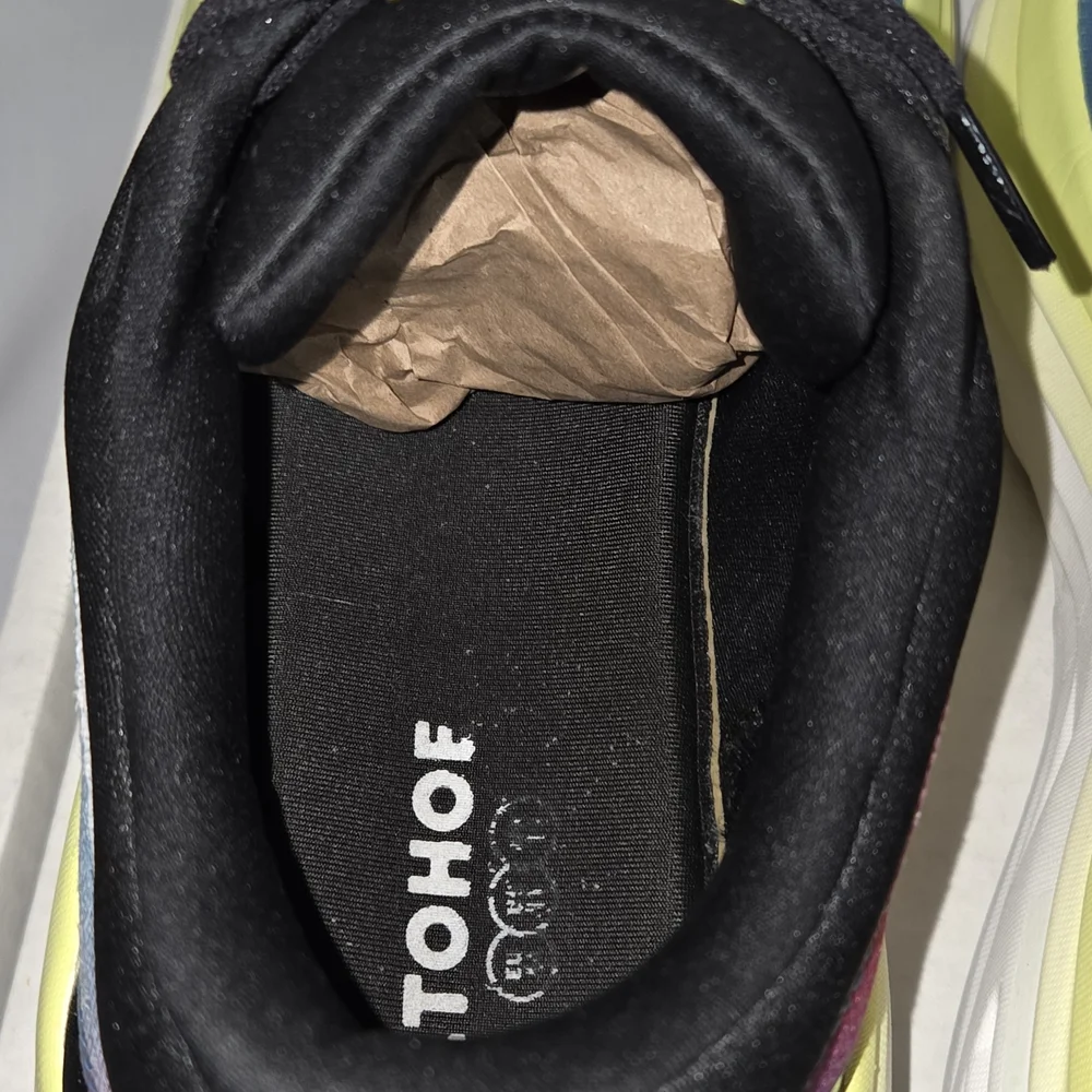 HOKA ONE ONE Bondi 8 'Rainbow' Running Shoes US Men Size 11D - Picture 10 of 11